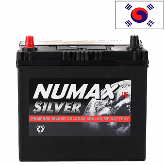   NUMAX SILVER 6- 55Ah A1 L+ .. 480A EN 231/127/220 . . 